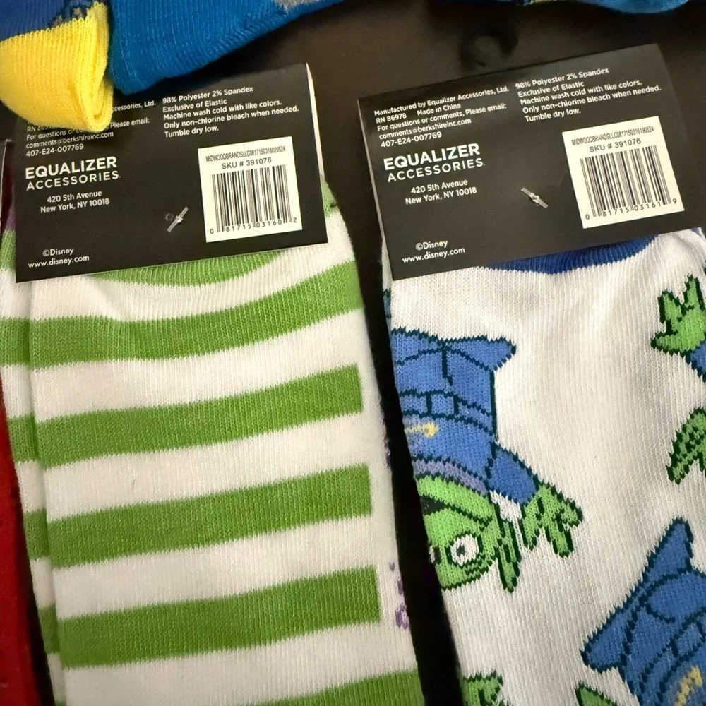 Equalizer Accessories 🆕🧦 disney